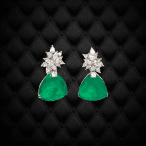 Tia Emerald Drop Earring